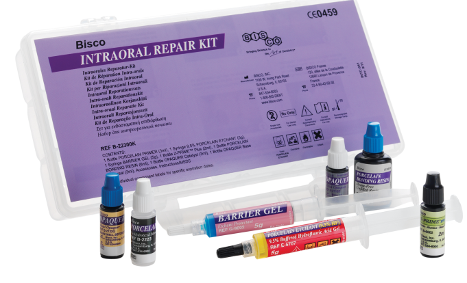 Интраорал Кит / Intraoral Repair Kit -  внутриротовой починки керамики (набор), BISCO / США