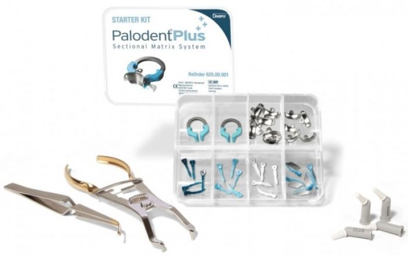 Матрицы Палодент / Palodent V3 Starter Kit - набор матриц и колец (20шт), Dentsply / США